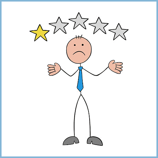 insatisfacción