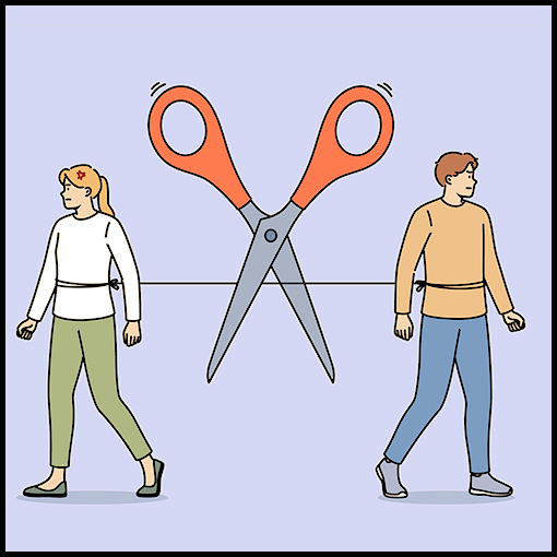 ruptura de la relación