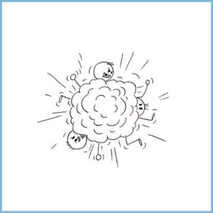 te agredo, por falta de acuerdo en los conflictos