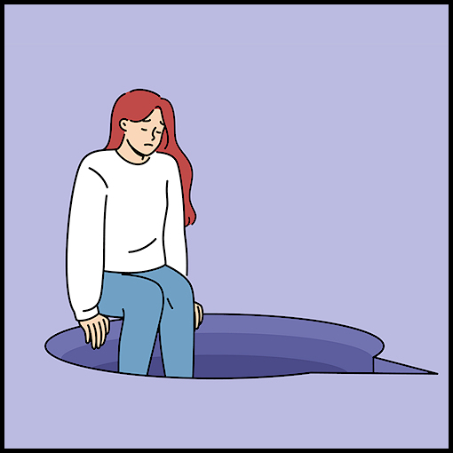 sin salida, tristeza profunda