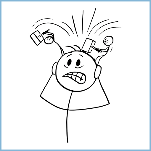 pensamientos negativos