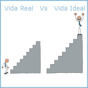 vida real vs vida ideal
