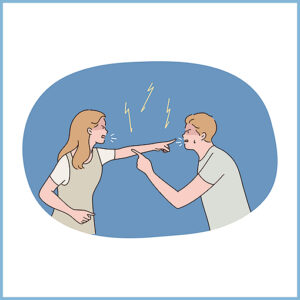 pelearse delante del terapeuta