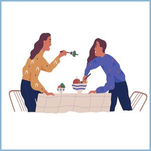 conflictos en cenas navideñas