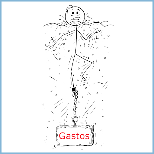 atrapado en gastos que no pensabas tener