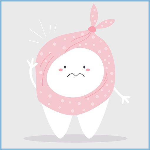 dolor de muela como metáfora de un problema que no se soluciona y que termina convirtiéndose en un problema mayor