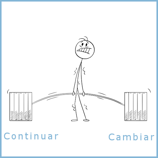peso emocional del conflicto quedarme o buscar.