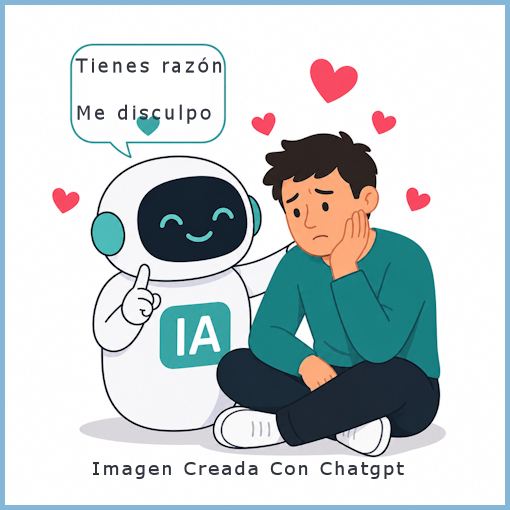 la ia me lo dijo mal. Imagen creada con chatgpt
