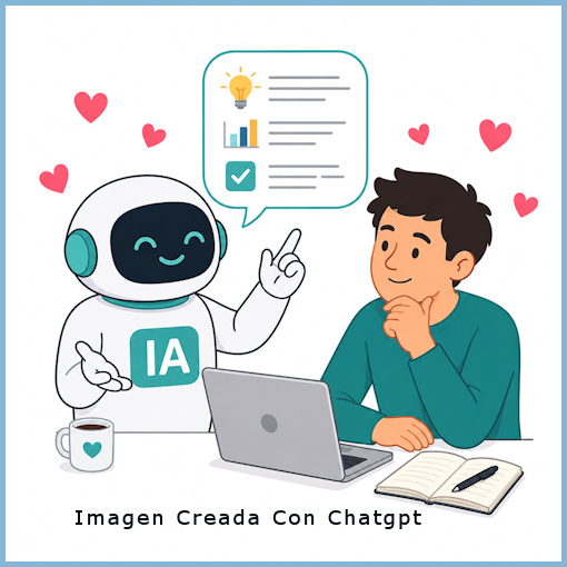 Me lo dijo la IA. Imagen creada con chatgpt