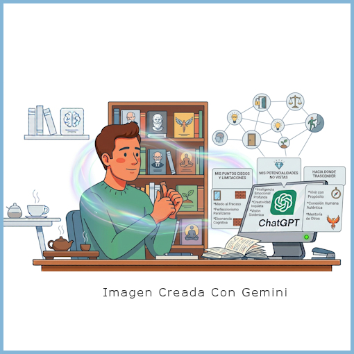 Créame una imagen en base a nuestras interacciones.