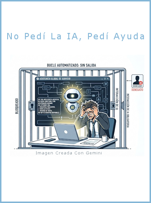 No pedí la IA. Pedí ayuda