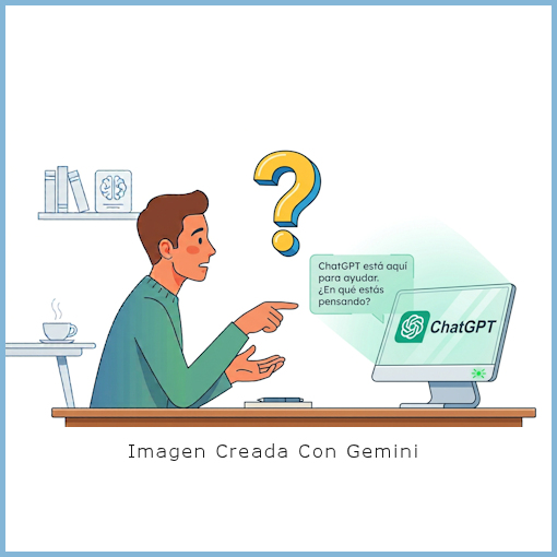 Intención al preguntarle a chatgpt