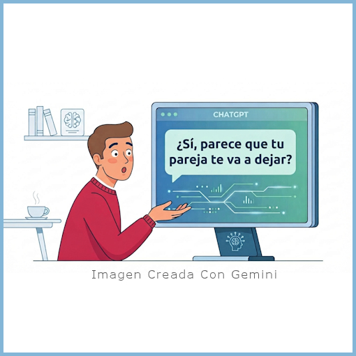 ChatGPT responde que la pareja lo va a dejar