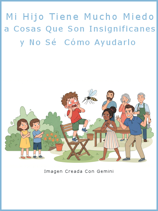mi hijo tiene miedo a cosas insignificantes y no sé cómo ayudarlo