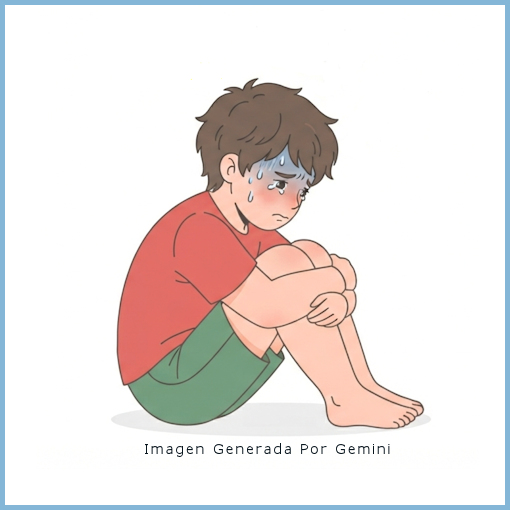 niño inseguro
